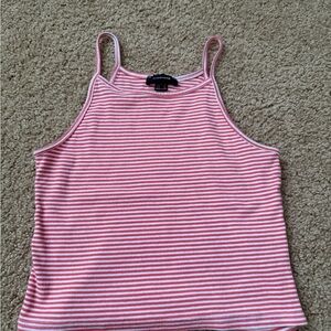 Atmosphere Striped Pink and White Camisole